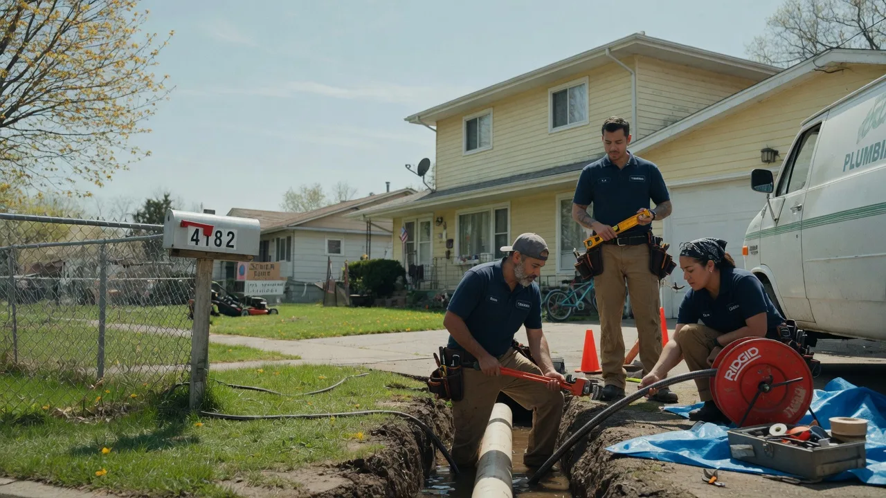 Gas Line Repair in Bad Axe, MI near me